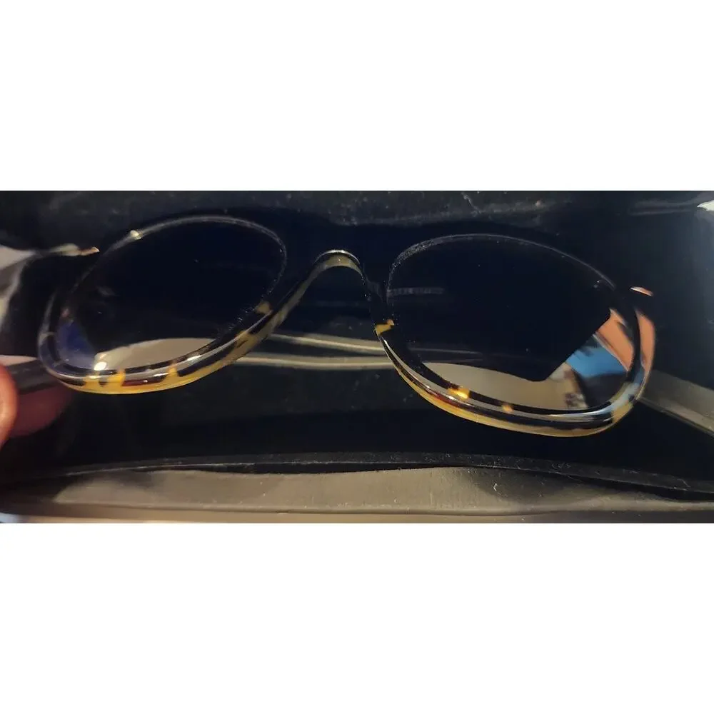 Robert Geller x Five Four Tortoise Shell Sunglasses Classic Men Shades Case